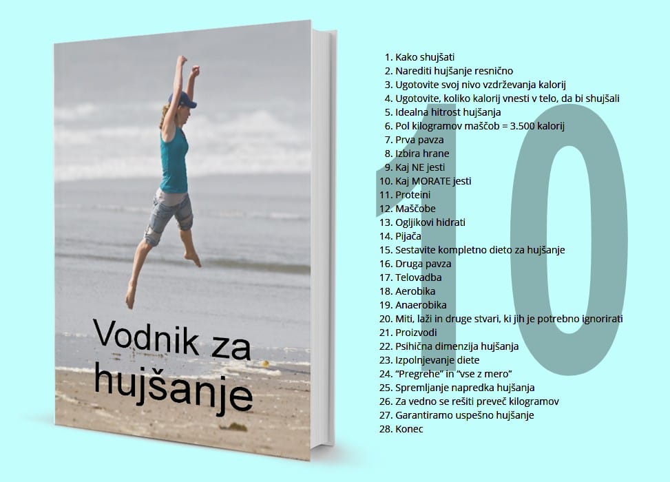 Najboljpi vodnih za hujšanje - kaj MORAMO jesti