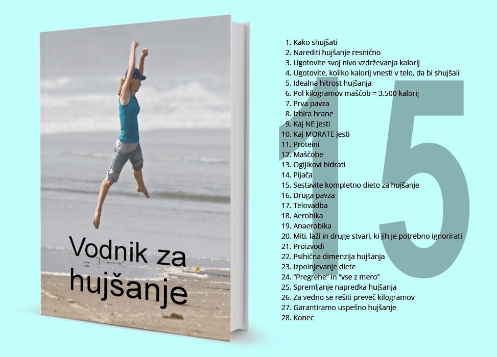 Najboljši vodnik za hujšanje - sestavite kompletno dieto za hujšanje