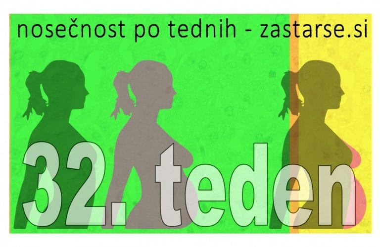 32. teden nosečnosti