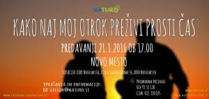 Predavanje: Kako naj moj otrok preživi prosti čas
