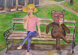 Lenine zgodbe: Medvedek sladkosned – pravljica za lahko noč