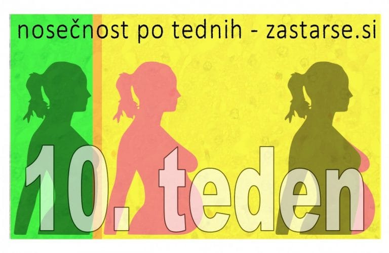Nosečnost po tednih - 10. teden