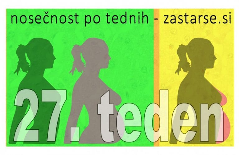 27. teden nosečnosti