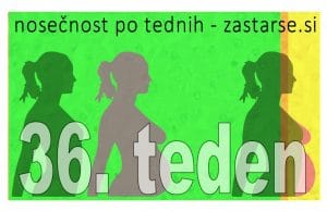 36. teden nosečnosti