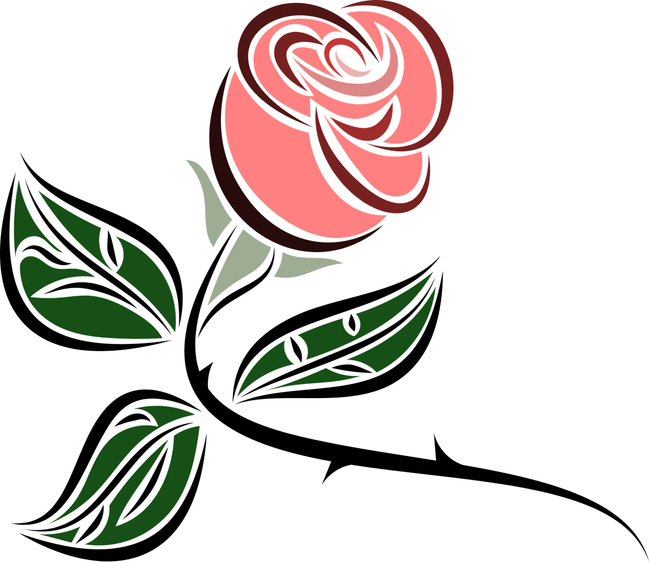 Majhen roza vrtnica- pravljica za lahko noč