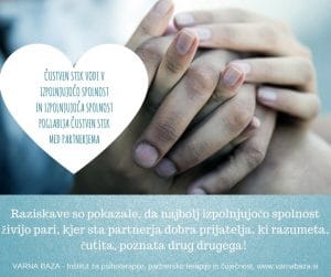 Česa se lahko naučimo od parov, ki zmorejo ohranjati povezanost v partnerstvu