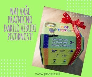 Naj vaše praznično darilo vzbudi pozornost