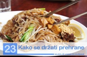 Najboljši vodnik za hujšanje – kako se držati prehrane