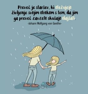 Se starši trudimo preveč, da bi otroku olajšali življenje?