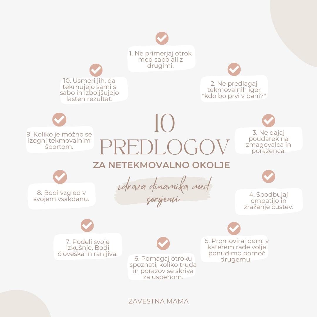 Sorojenci: Od tekmovanja k sodelovanju in od pravičnosti k individualnim potrebam