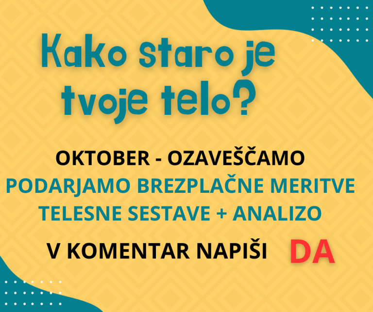Kako staro se počuti moje telo?