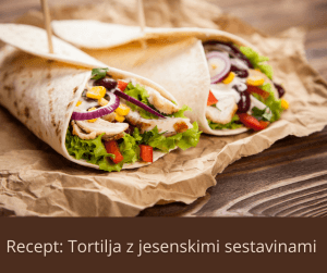Recept za tortilje z jesenskimi sestavinami: Hiter in zdrav obrok za vso družino