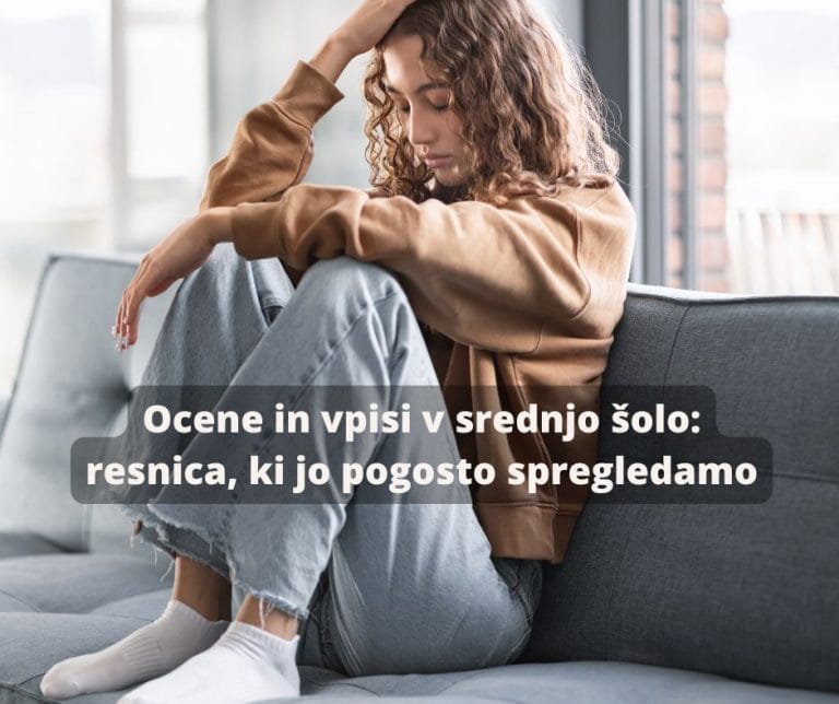 Ocene in vpisi v srednjo šolo: resnica, ki jo pogosto spregledamo